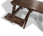 Hero Connect - recycled plastic wheelchair-accessible picnic table
