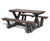 Hero Access Walkthrough - recycled plastic picnic table (4 people) 1