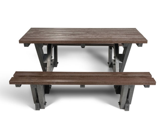 Hero Access Walkthrough - recycled plastic picnic table (4 people)
