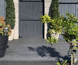 Plaswood - recycled plastic slip-resistant decking boards - on this page