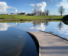 Submerged recycled plastic boardwalks - Popeye's Park