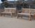 Bespoke timber benches for historic Lewes Priory 2
