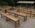 Bespoke timber shelter & seating, Warley Park Golf Club 1
