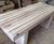 Cranham - green oak picnic table and bench set 5