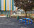 Pelham square-framed steel picnic table 5