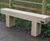 Cranham - oak railway sleeper backless bench 0