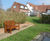 Poplar 1.82m - hardwood outdoor bench for gardens, parks or hotels 6