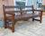 Greenwich - iroko hardwood heavy-duty park seat 9