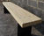 Jesmond - contemporary hardwood and steel outdoor bench for public use 2