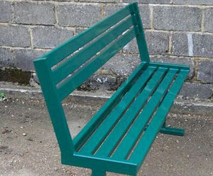 Upland steel external bench