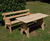 Burbage Bench - hardwood outdoor seating 4