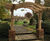Bespoke oak arch for gardens of remembrance, Basingstoke 1
