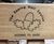 Bespoke timber seat with engraving - Epping Golf Course 2