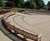 Bespoke curved timber seats and benches 3
