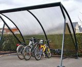 Moonshape cycle shelter - on this page