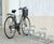 Steel 6-space high-low cycle rack 0