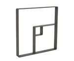 Primium® contemporary steel bike stand