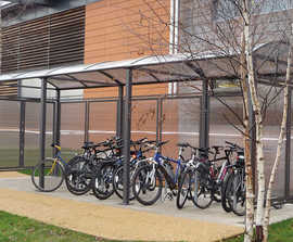 Voute cycle shelter
