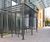 Milan Cycle Shelter - steel and polycarbonate bike storage 0