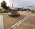 Bespoke round feature seat for Haven holiday park 2