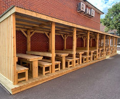 Outdoor School Pods - timber outdoor classroom shelter for schools