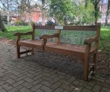 Bench tribute to the NHS - on this page