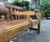 Westminster traditional, heavy-duty hardwood seating 6