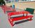 Pelham square-framed steel picnic table 1