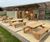 X-Frame heavy-duty timber picnic table and bench set 0