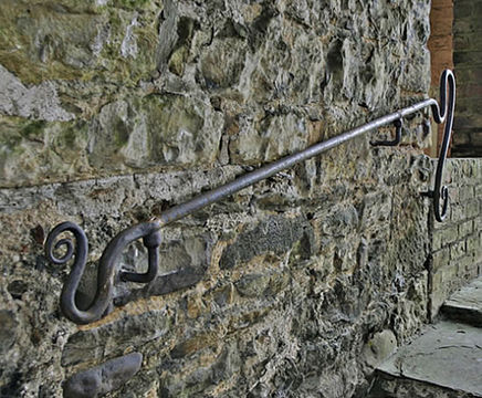 Bespoke steel handrails