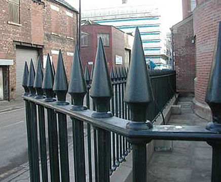 Bespoke cast iron railings