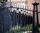 Contemporary bespoke steel railings
