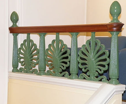 Bespoke cast iron balustrades