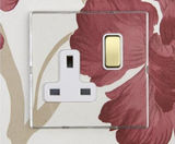 Perception - transparent snap-on electrical switches and sockets - on this page