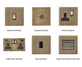 Hartland CFX - slim switches and sockets with high-quality finish - on this page
