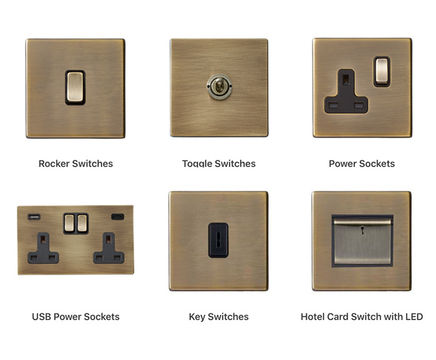 Hartland CFX - slim switches and sockets with high-quality finish