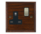 Woods - traditional timber switches and sockets