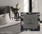 New 'Gray' finishes for decorative wiring accessories - on this page