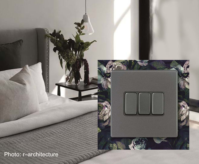 New 'Gray' finishes for decorative wiring accessories