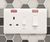 Verve - white plastic moulded wiring accessories range 4