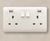 Verve - white plastic moulded wiring accessories range 1