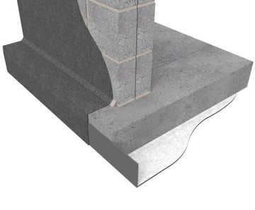 Newton Hydrobond - external Type A waterproofing system