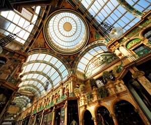 Patent glazing replacement - Victoria Quarter shopping arcade