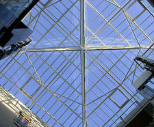 Traditional patent glazing - Wells House, Ilkley