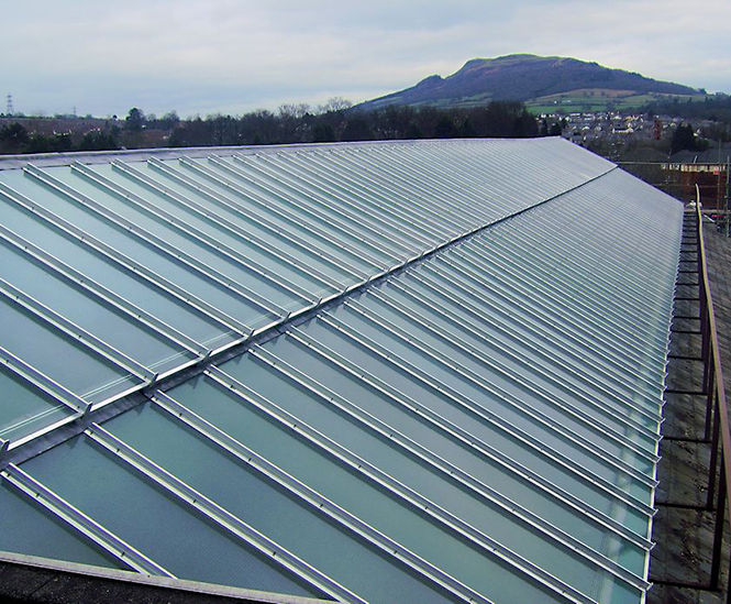 Traditional patent glazing, Abergavenny Market Hall