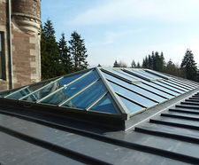 Skyline Box patent glazing system - Cromlix Hotel
