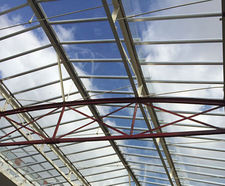 Traditional patent glazing, Farringdon Railway Station