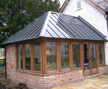 Rafterline patent glazing system - domestic property