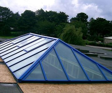 Skyline Box patent glazing, Golcar J&I School