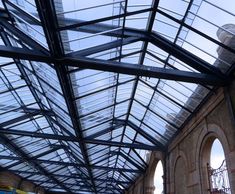 Traditional patent glazing, Leicester Railway Station